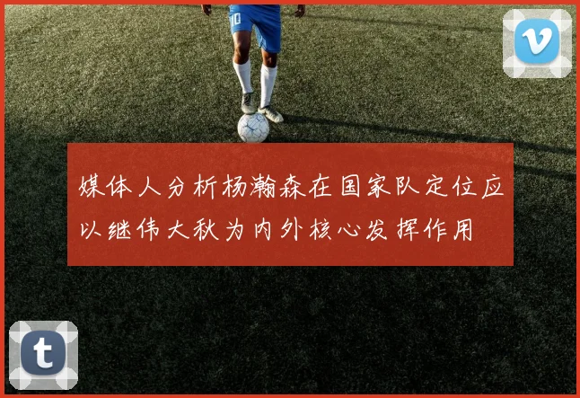 媒体人分析杨瀚森在国家队定位应以继伟大秋为内外核心发挥作用